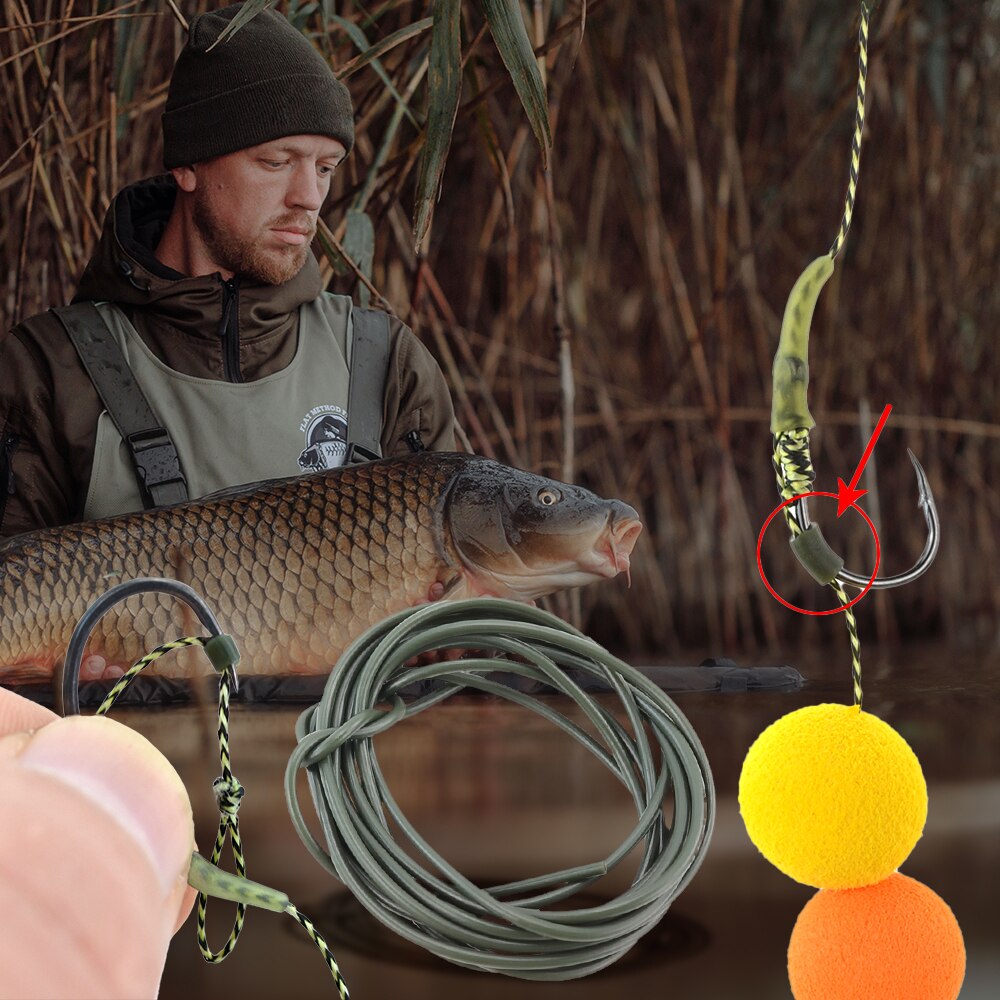 Tube en Silicone pour la pêche - Fishing Hook Size avis et prix