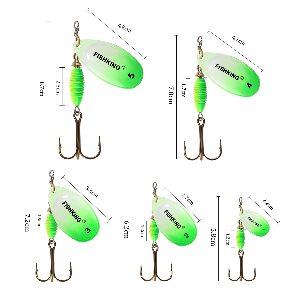 Leurre métallique rigide de ha - Fishing Hook Treble avis et prix