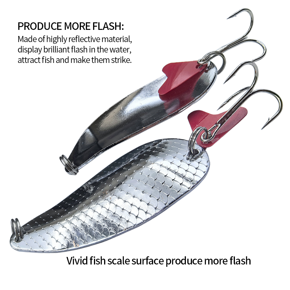 Cuillères de pêche à la truite - Fishing Hook Treble avis et prix