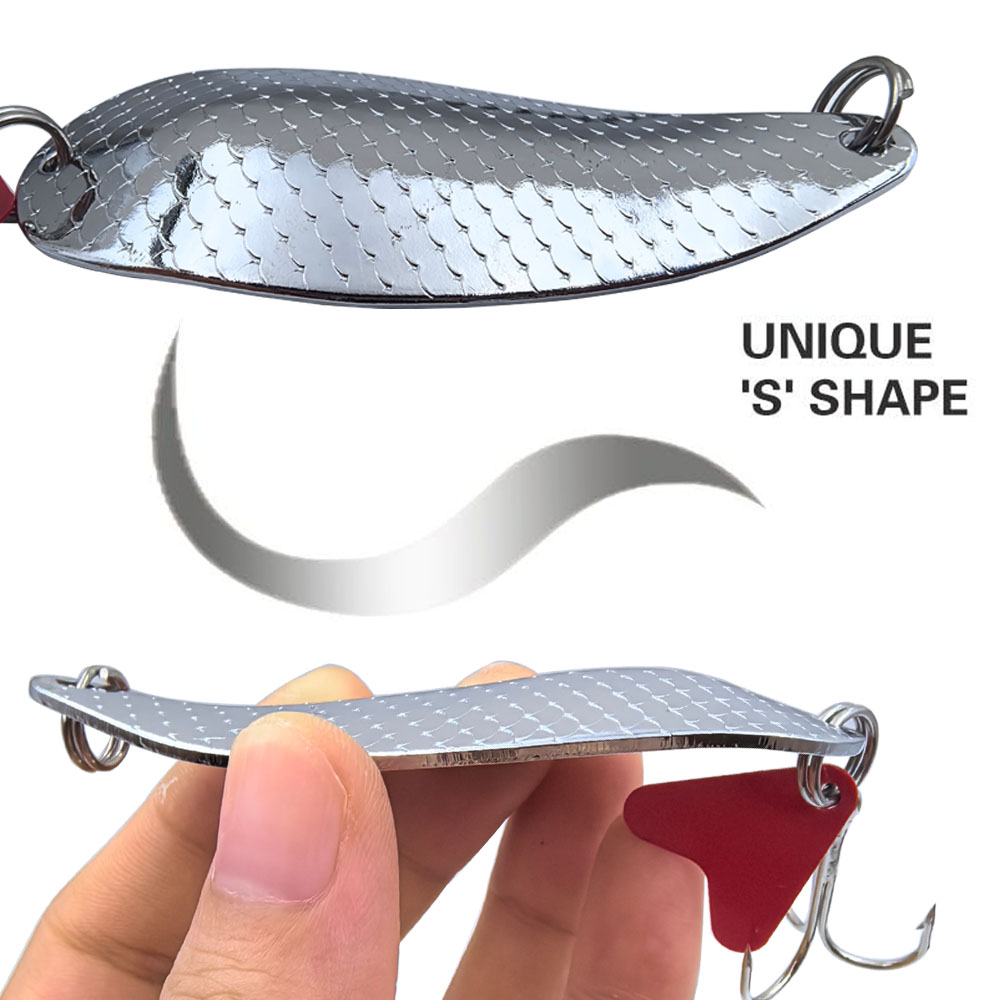 Cuillères de pêche à la truite - Fishing Hook Treble avis et prix