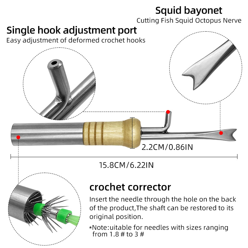 Outil correcteur de hameçons à - Fishing Hook Stainless Steel avis et prix