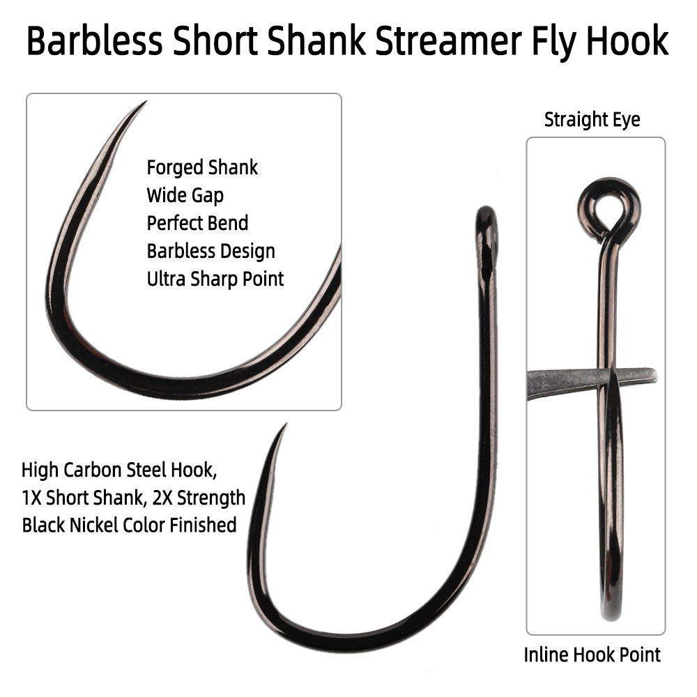 20 pièces # Hameçons à tige co - Fishing Hook Assortment avis et prix